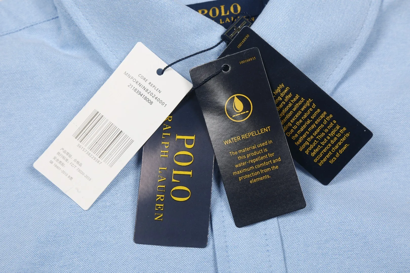 【 】 ：25041# （ ） ：Light Blue/ / / Size：S XL Ralph Lauren/ 100 150D ✅ 100 ✅ ✅ ✅ RL OOTD